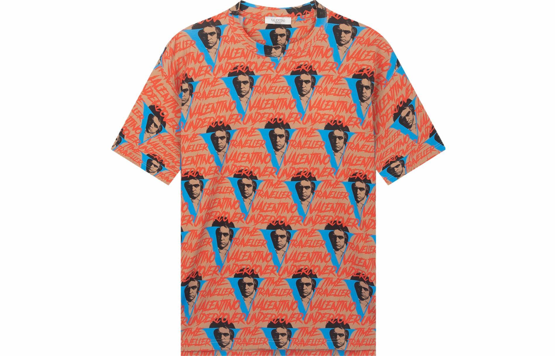 Мужская футболка Valentino VT (разноцветная)