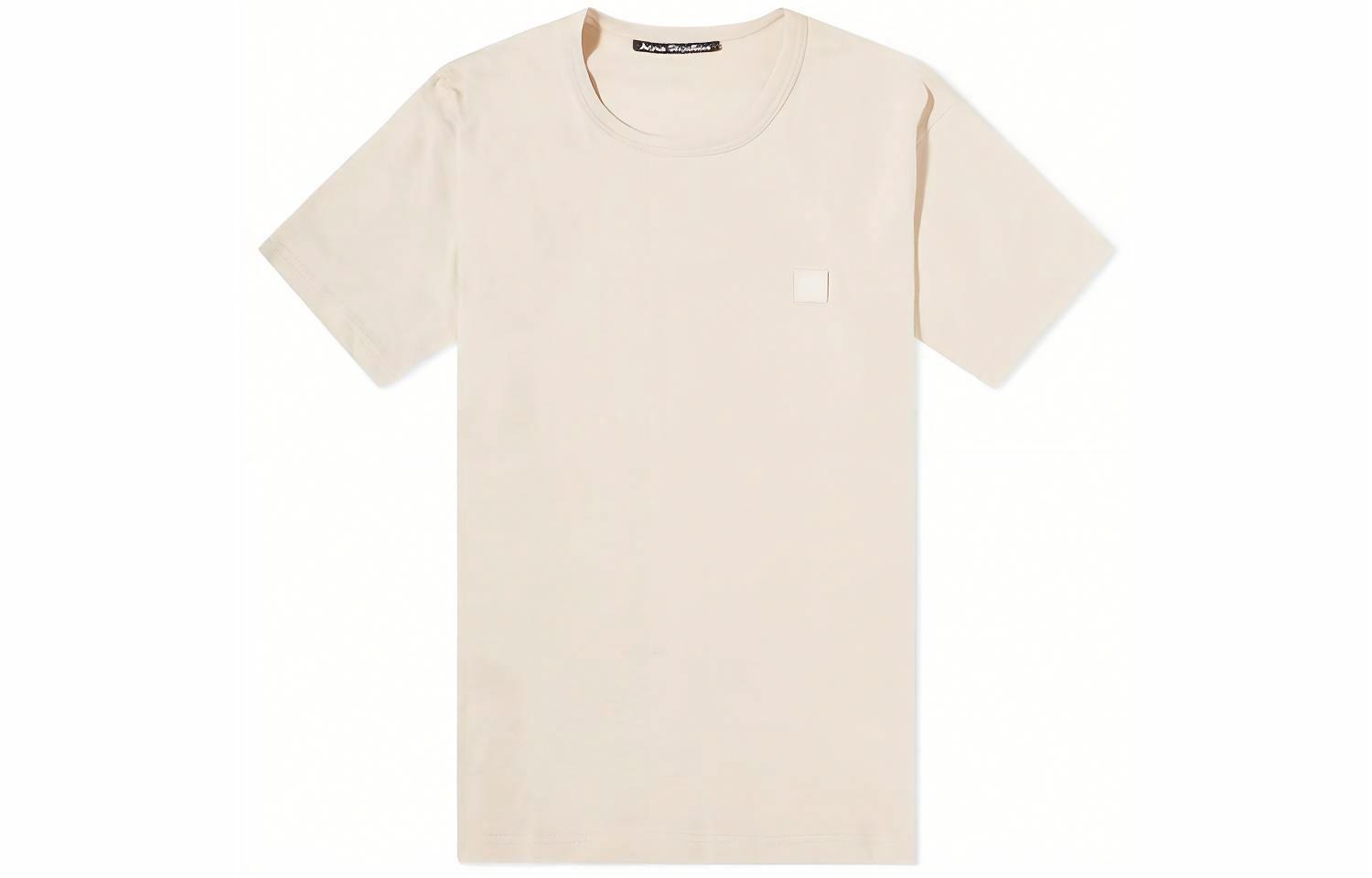Футболка Acne Acne Studios SS21 Face T (бежевая)