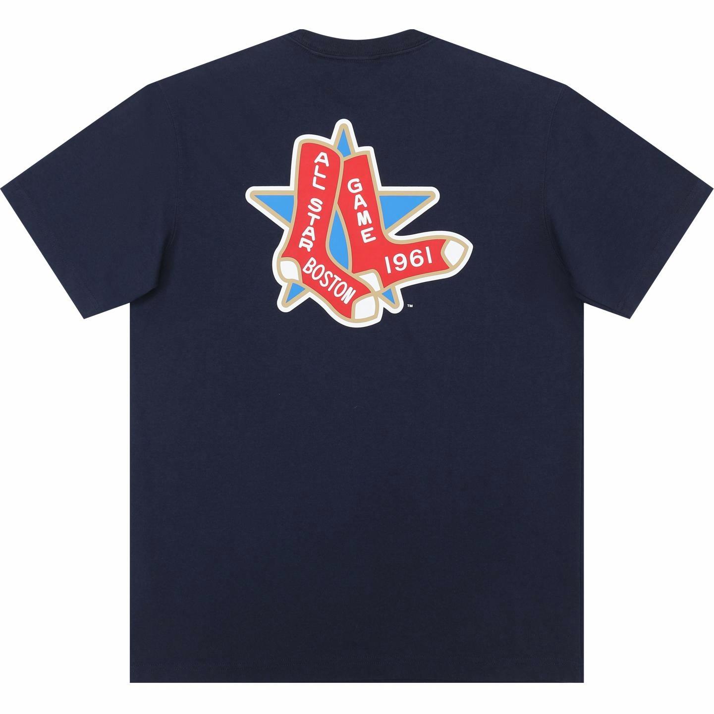 Мужская футболка New Era x MLB Boston Red Sox (синяя)