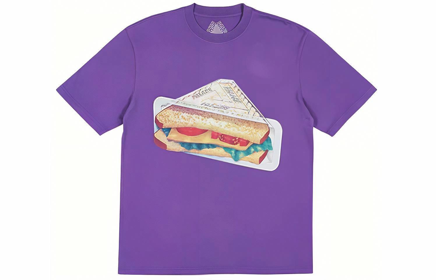 Футболка Palace Plow Mans T-Shirt purple (фиолетовая)