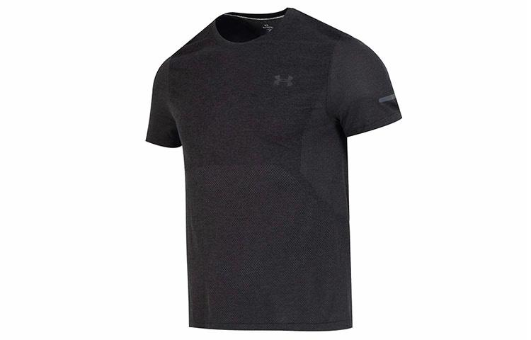Мужская футболка Under Armour Спортивная (черная)