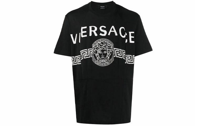 Мужская футболка Versace (черная)
