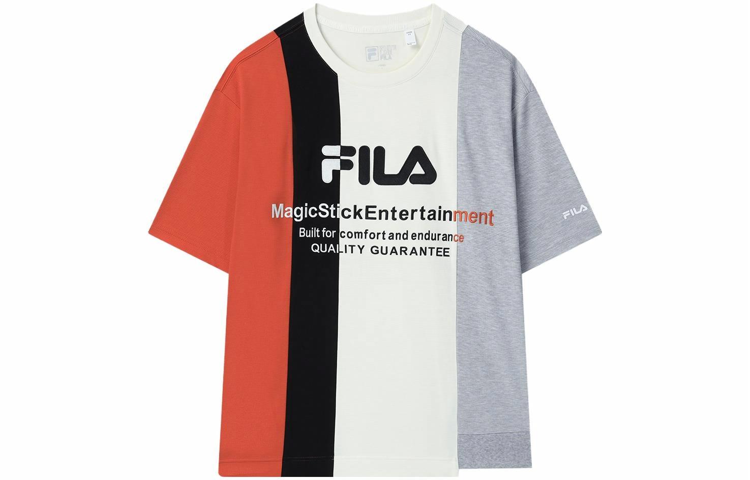 Мужская футболка Fila Logo (оранжевая)