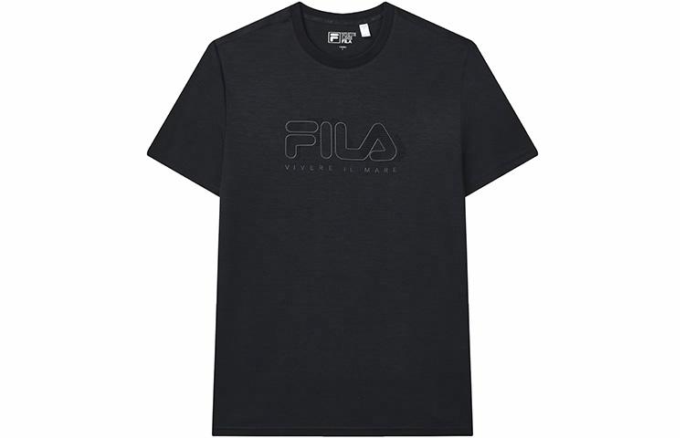 Мужская футболка Fila с логотипом (синяя)