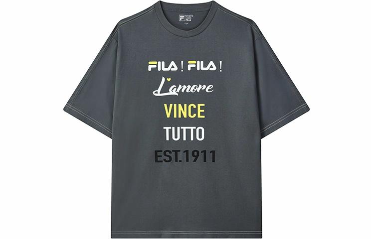 Мужская футболка Fila (серо-голубая)