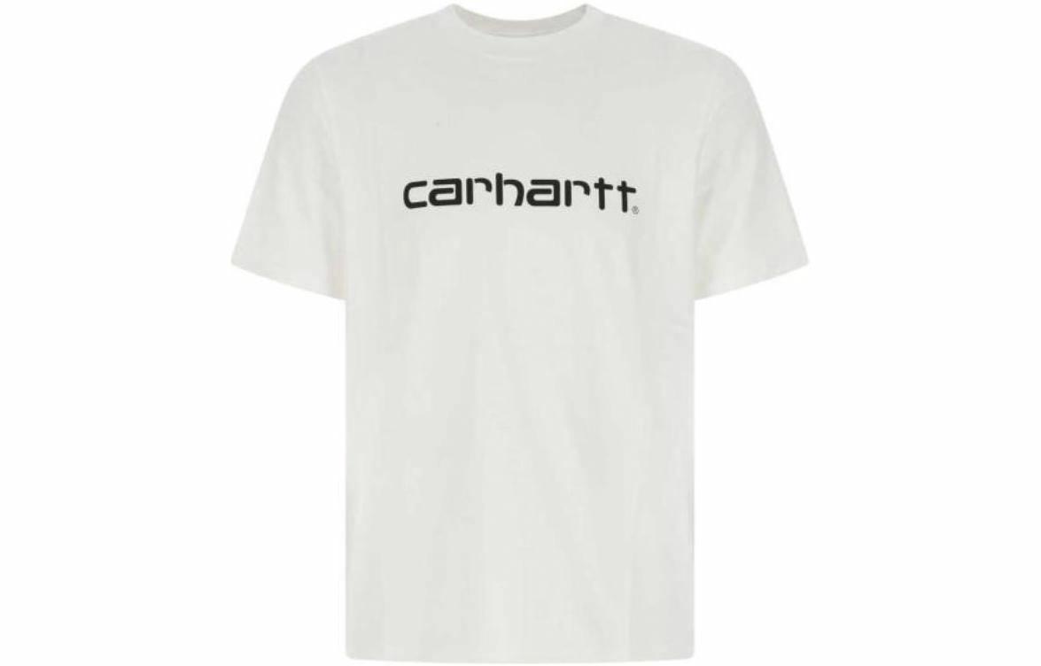 Мужская футболка Carhartt WIP Logo Shirt (белая)