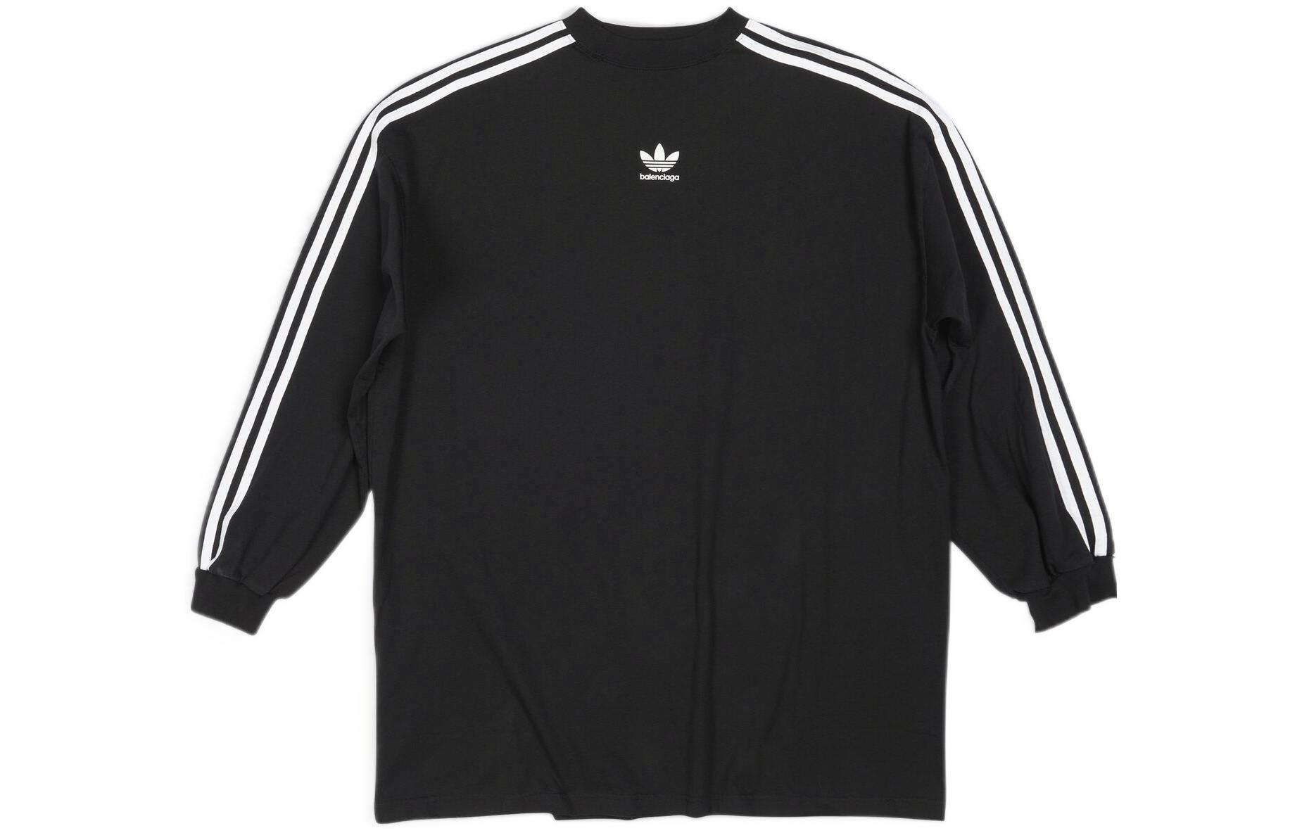 Лонгслив Balenciaga x adidas Originals (черный)