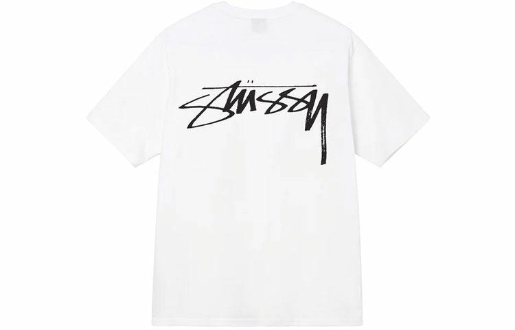Футболка Stussy SS22 С принтом (белая)