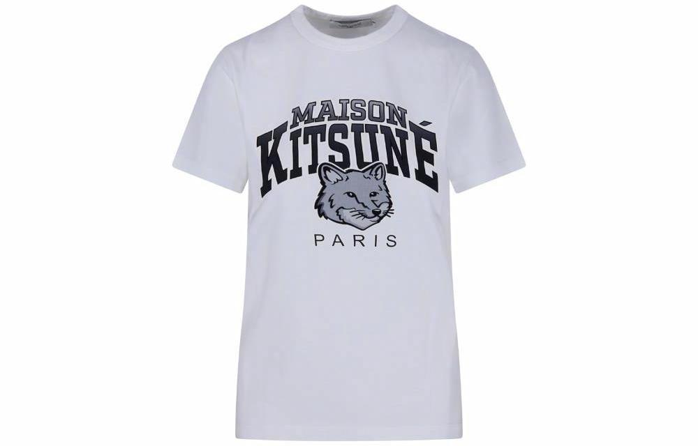 Мужская футболка Maison Kitsune (белая)