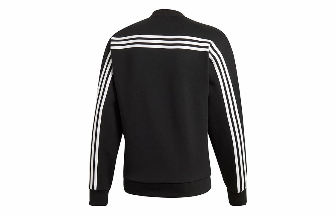 Мужская футболка adidas M Mh 3s Crew (черная) — фото 2