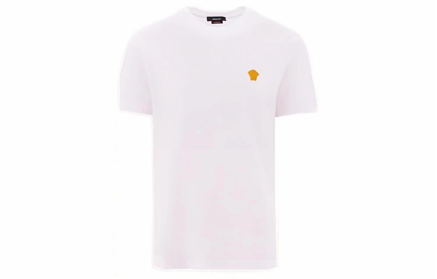 Мужская футболка Versace Logo Print (белая)