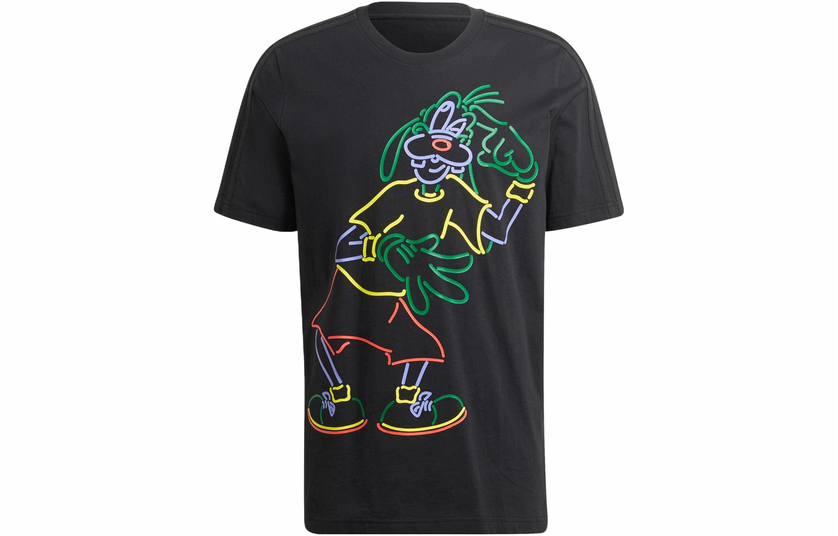 Мужская футболка adidas Disney Goofy (черная)