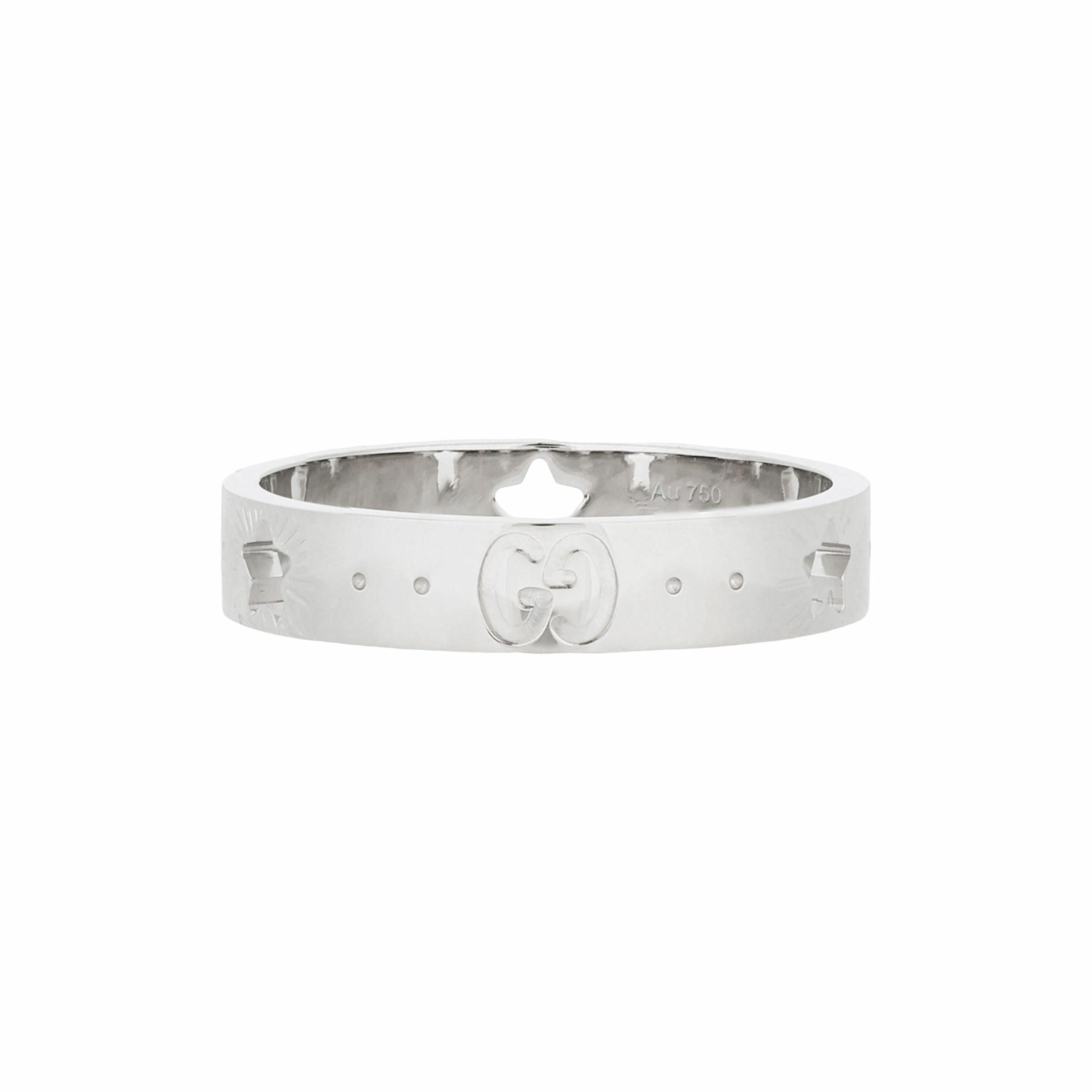 Кольцо Gucci Icon (серебристое)