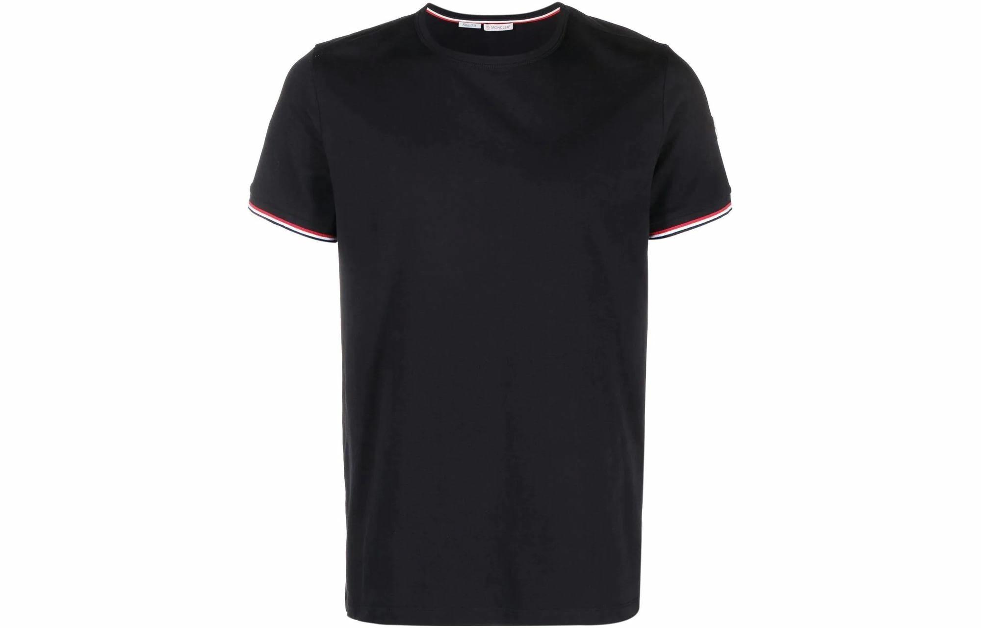 Мужская футболка Moncler Moncler SS23 T (темно-синяя)