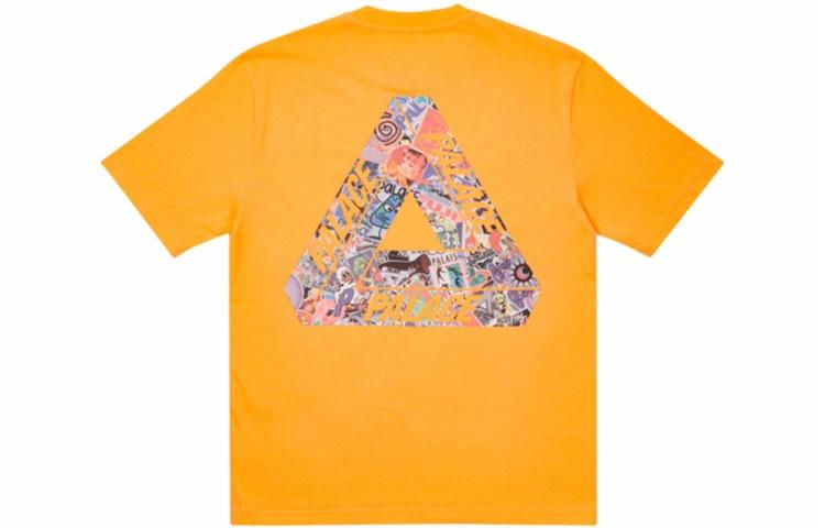 Футболка Palace FW21 Tri-Sticker Pack (желтая)