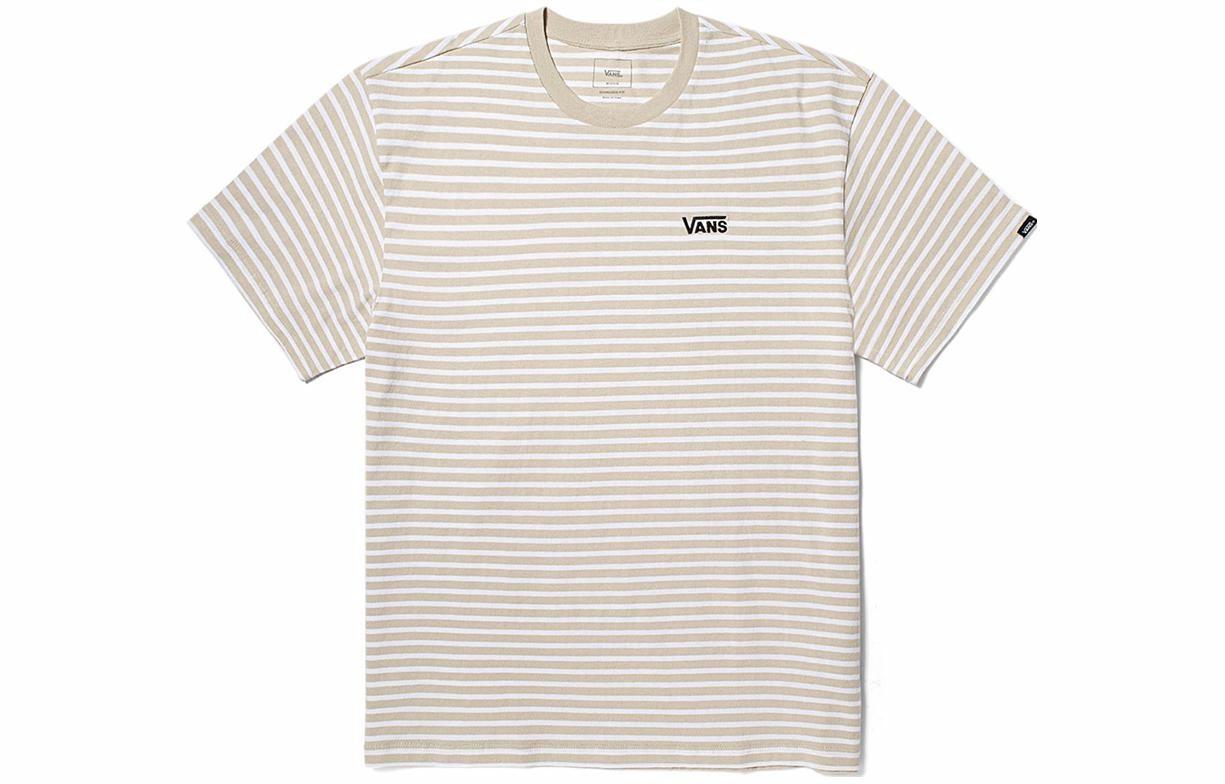 Футболка Vans Logo (бежевая)