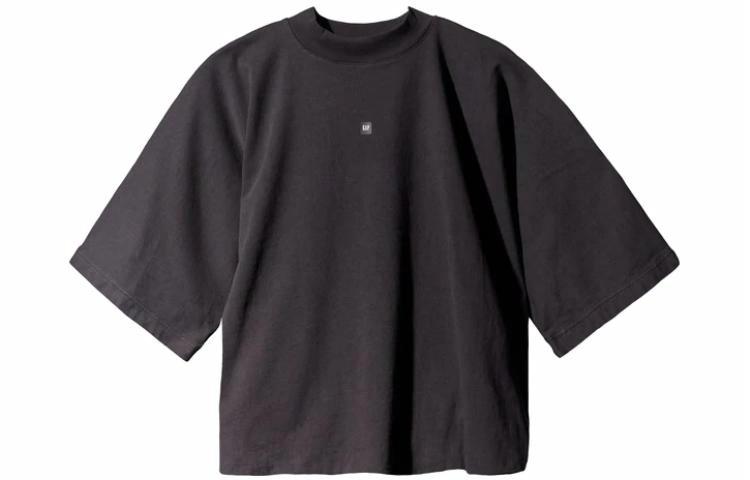 Футболка Yeezy YEEZY x Gap x Balenciaga Logo No Seam Tee (черная)