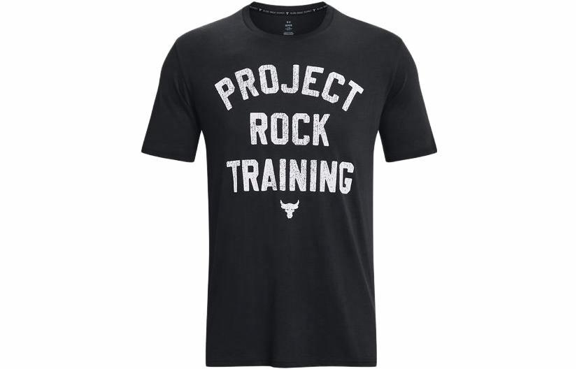 Мужская футболка Under Armour Project Rock T (черная)
