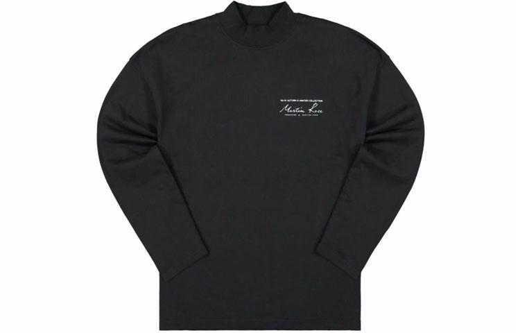 Мужская футболка Martine Martine rose FW21 (черная)