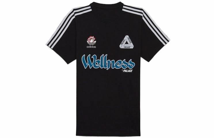 Мужская футболка Palace PALACE x adidas originals Wellness Graphic Short Sleeve Tee (черная)