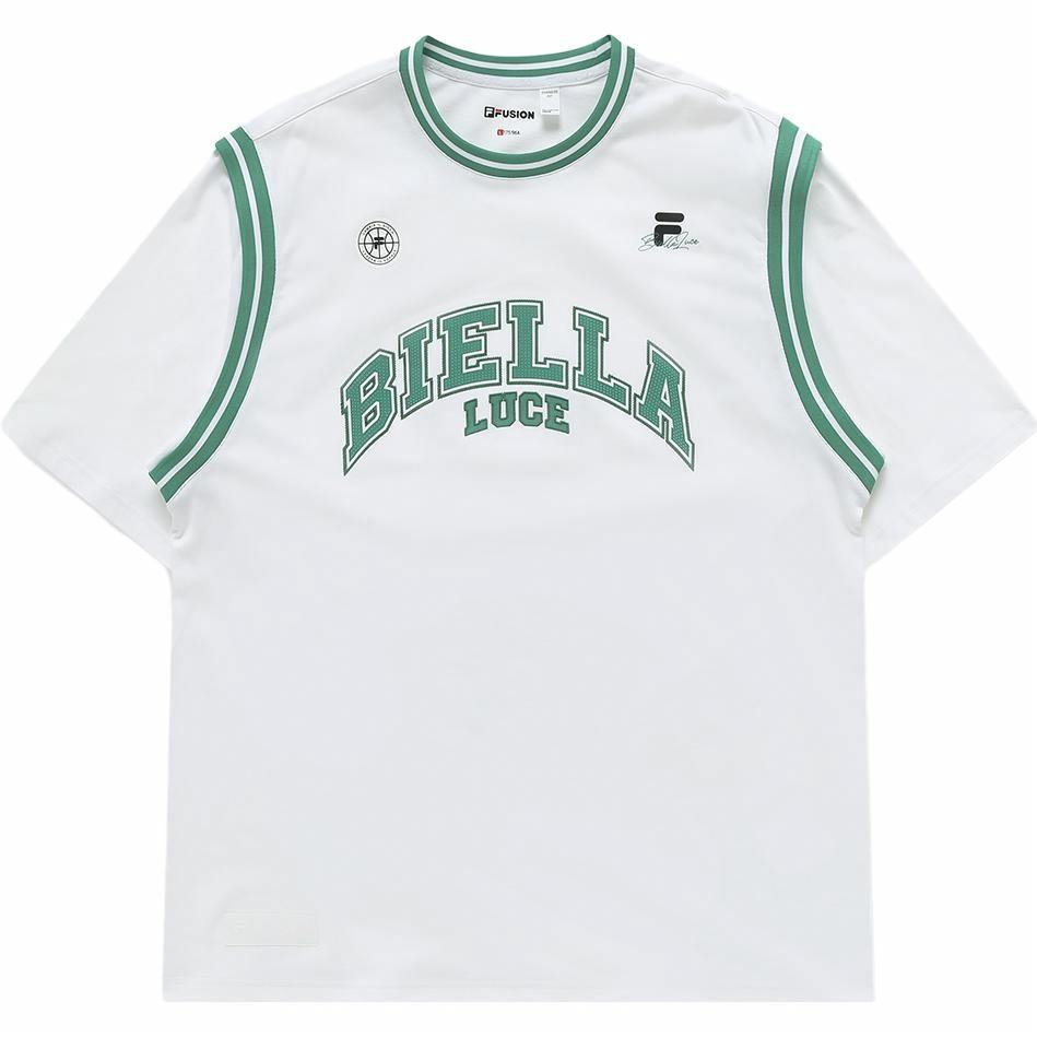 Футболка Fila Fusion Baseball (белая)