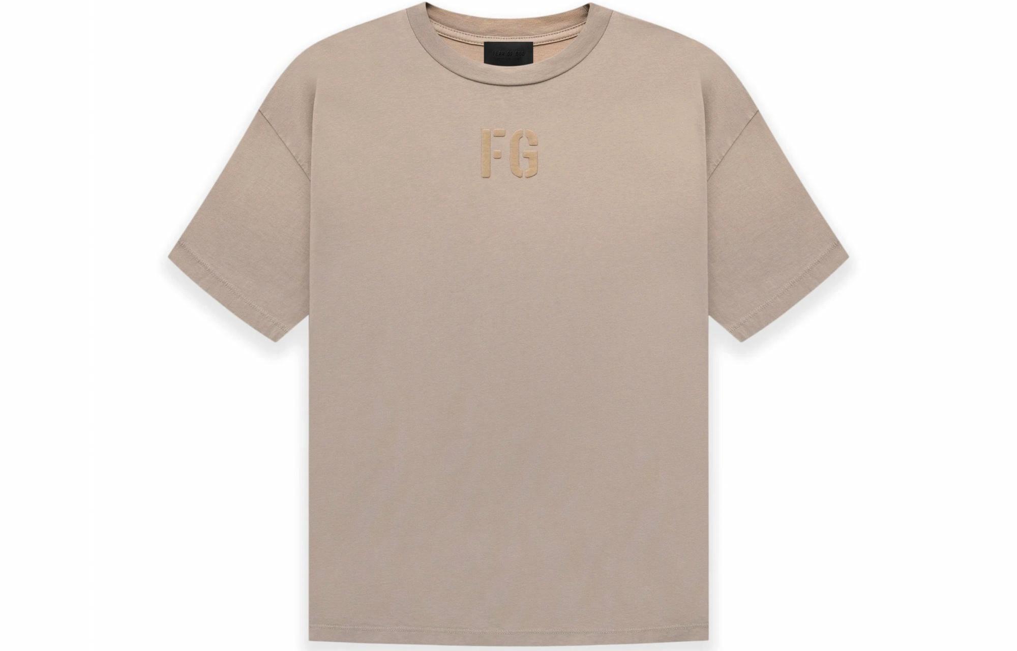 Мужская футболка Fear of God FG Tee (голубая)