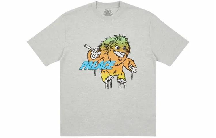 Футболка Palace Palace FW21 Laege Up T-Shirt Grey Marl (серая)