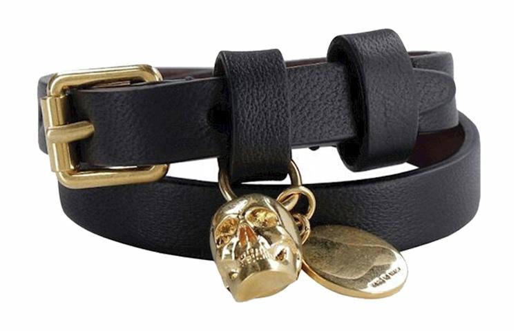 Браслет Alexander McQueen (черный)