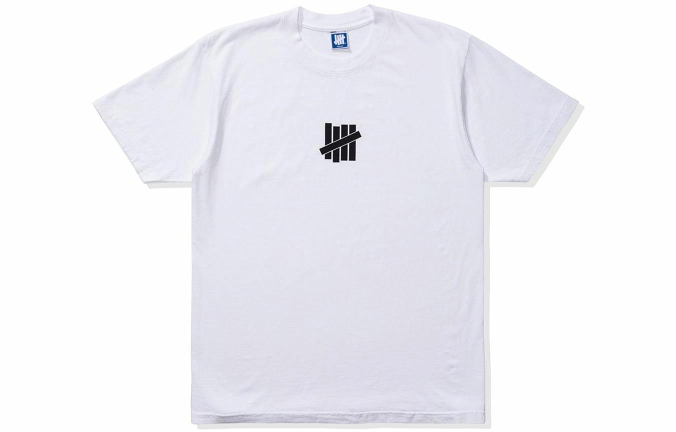 Футболка UNDEFEATED logo (однотонная)