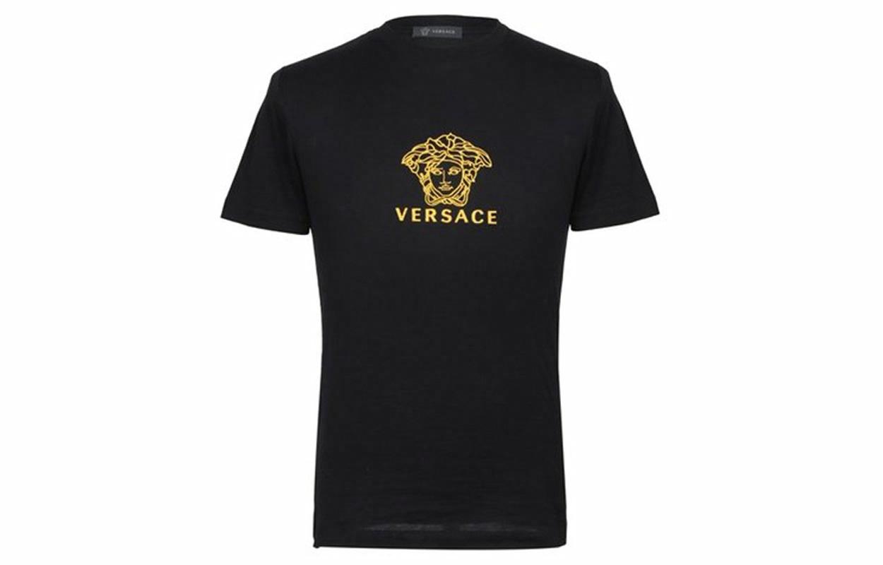 Мужская футболка Versace (черная)