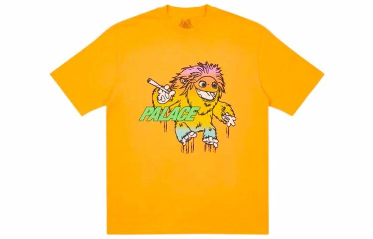 Футболка Palace Large Up T-Shirt (оранжевая)