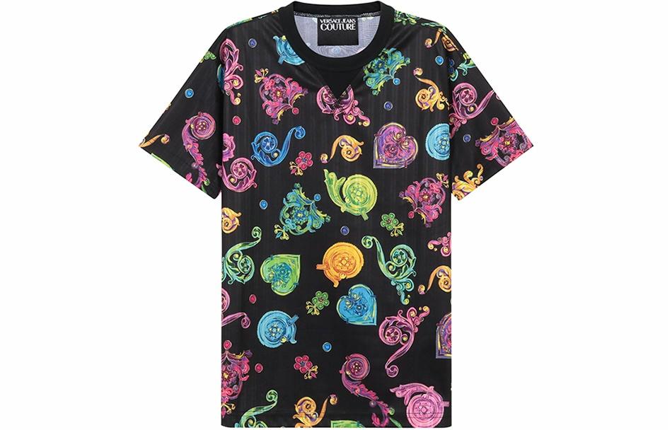 Мужская футболка Versace (черная)