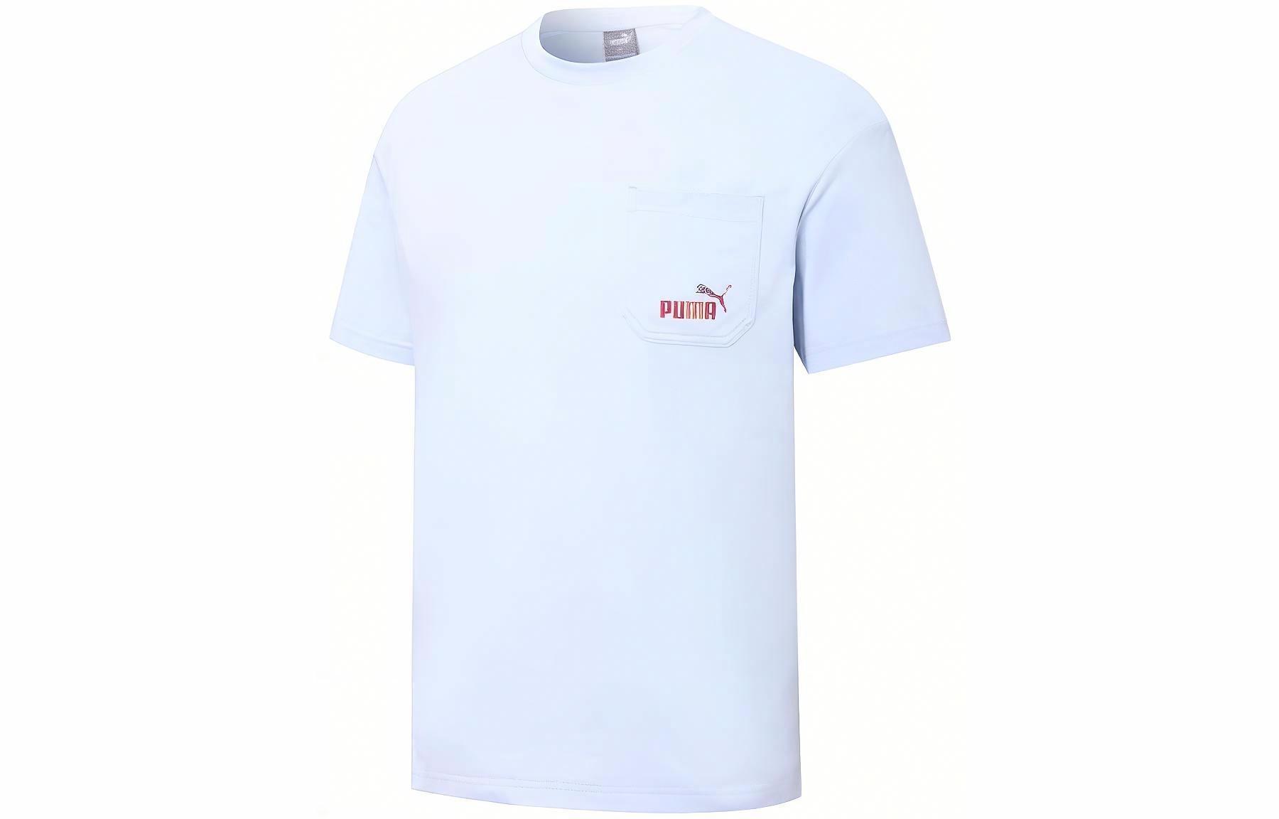 Футболка PUMA Skb Pocket Ss Tee (ледяной синий)