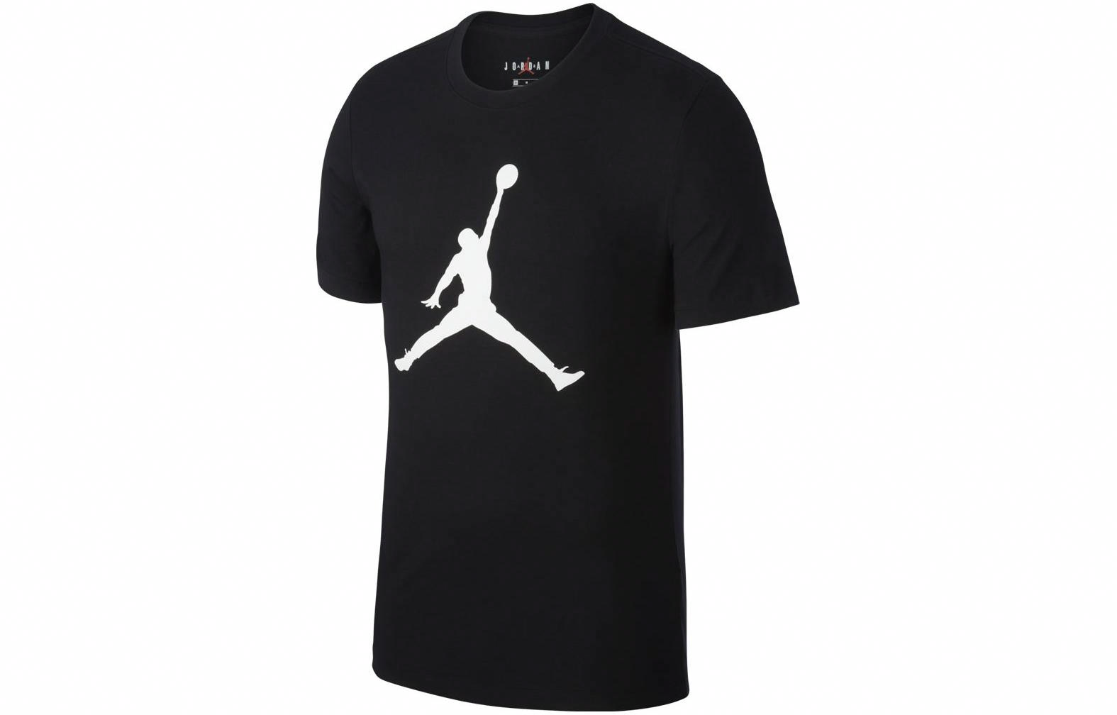 Мужская футболка Jordan Jumpman SS Crew (черная)
