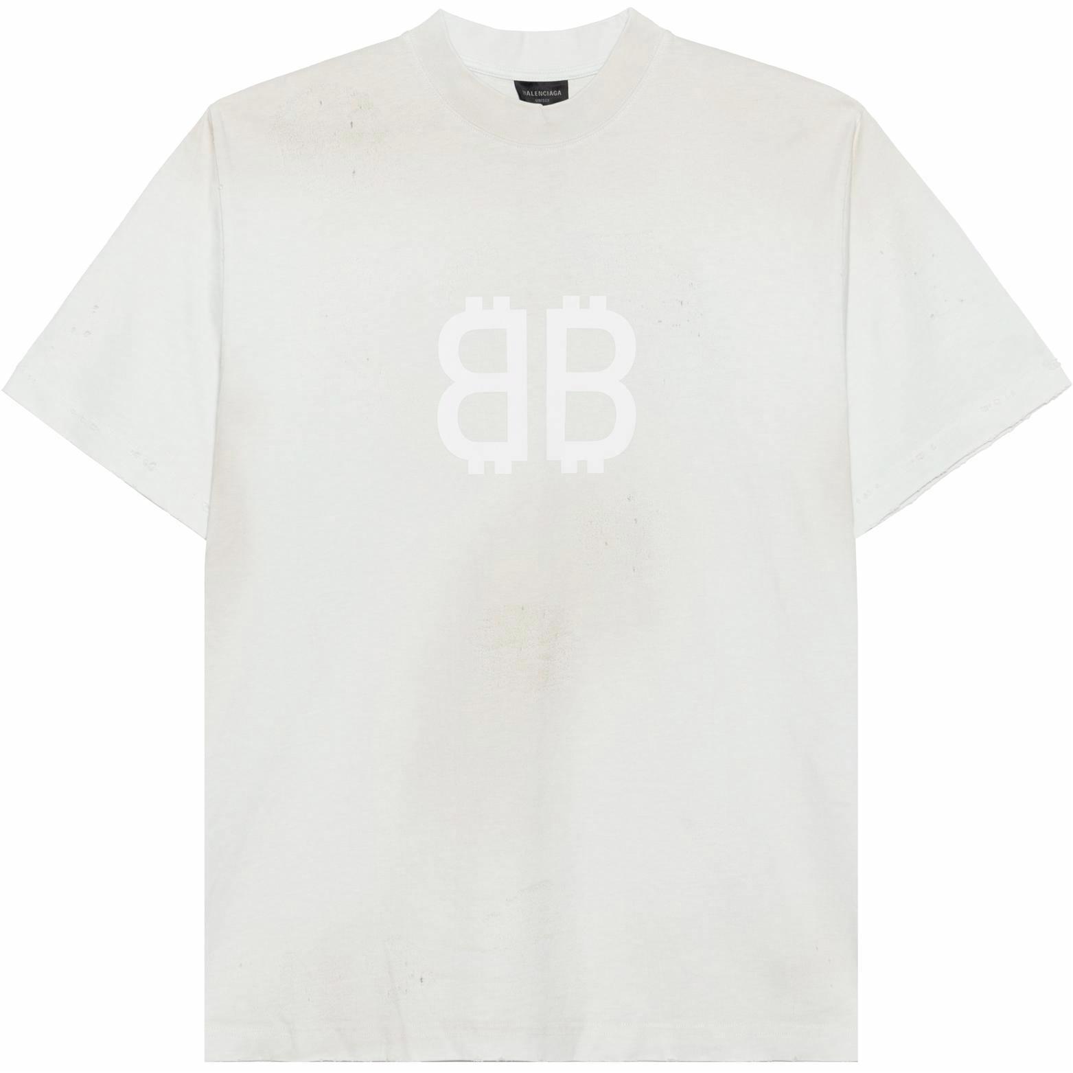 Футболка Balenciaga Balenciaga SS23 LgooT (белая)