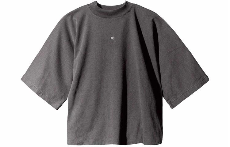 Футболка Yeezy Logo No Seam Tee (черная)