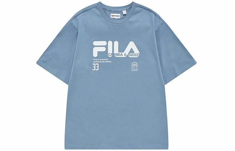 Мужская футболка Fila FUSION (голубая)