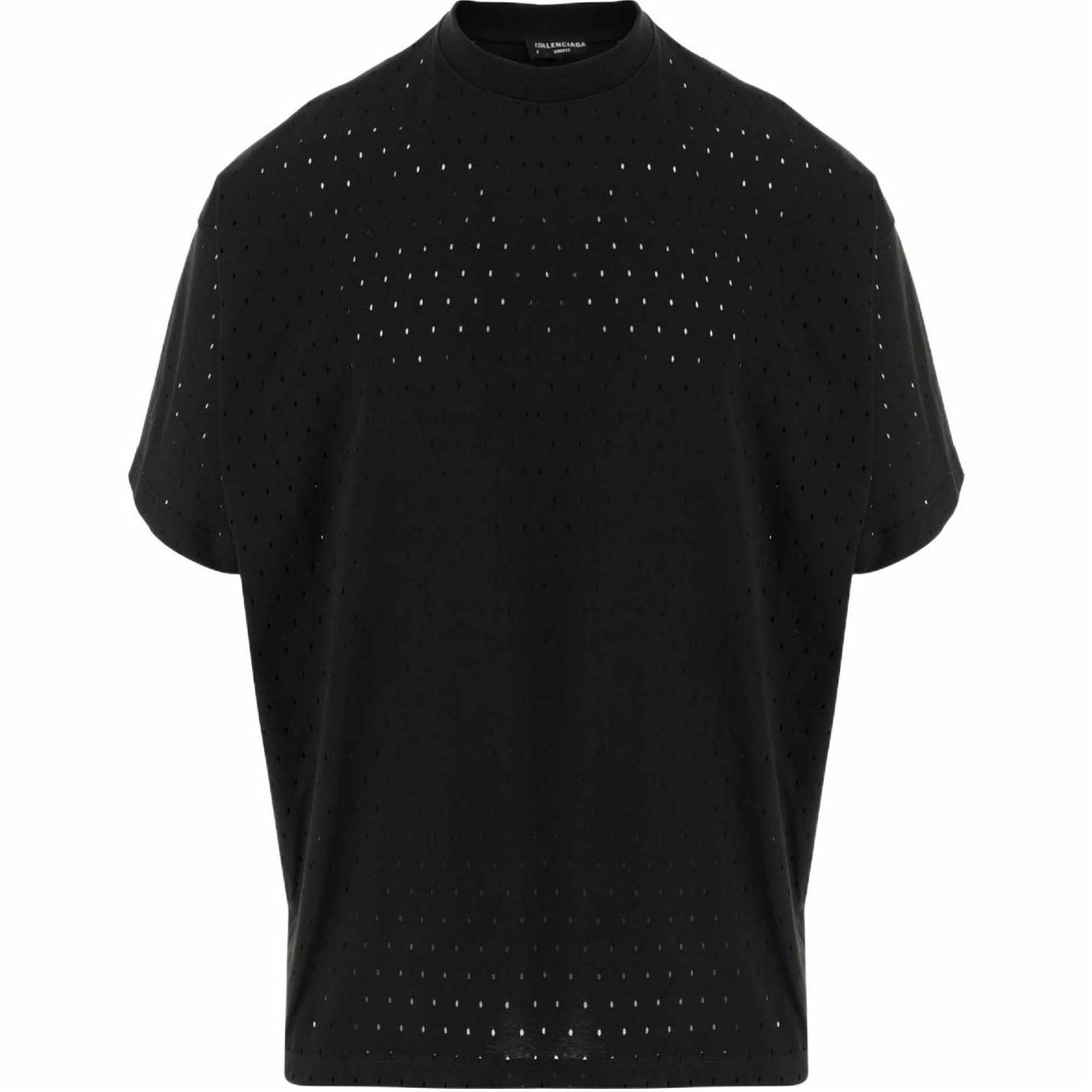 Мужская футболка Balenciaga SS22 (черная)