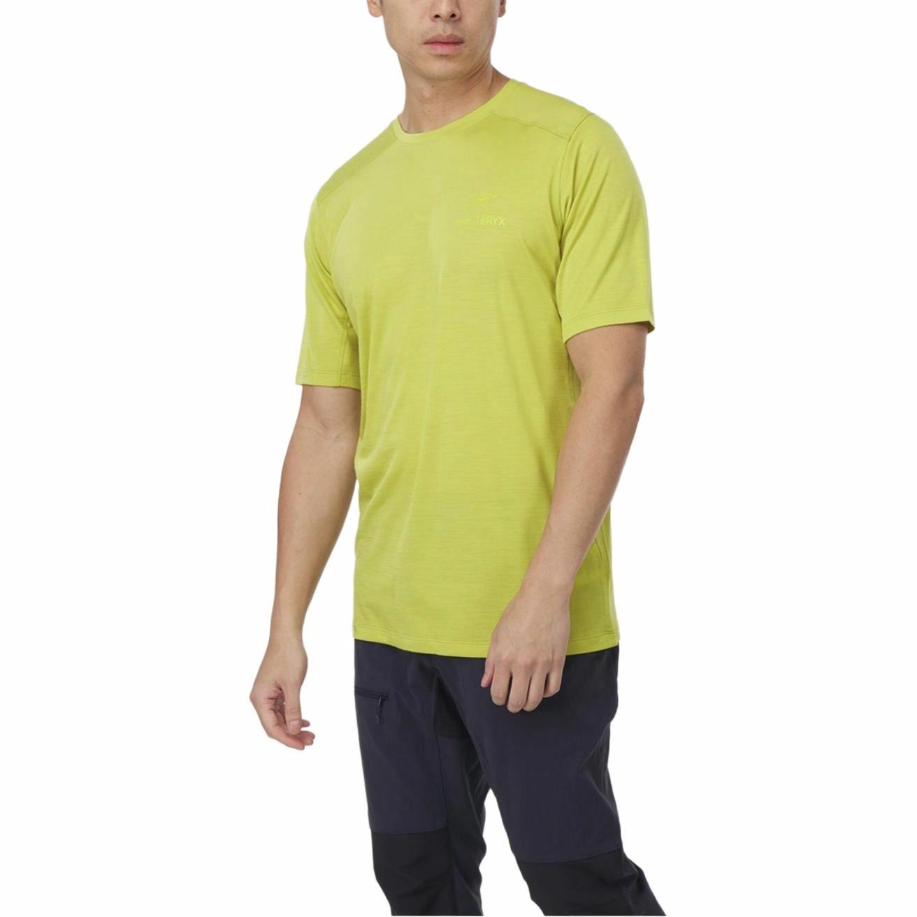 Мужская футболка Arcteryx ioniaI Merino Wool Shirt SS (однотонная)