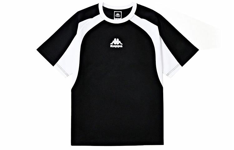 Мужская футболка Kappa KPCEBTD51X (черно-белая)