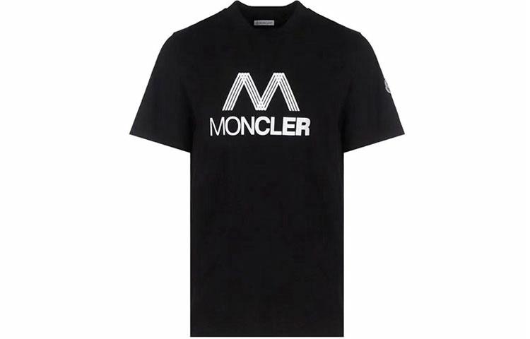 Мужская футболка Moncler SS22 (черная)