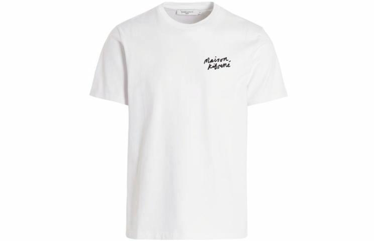 Мужская футболка Maison Kitsune SS22 (белая)