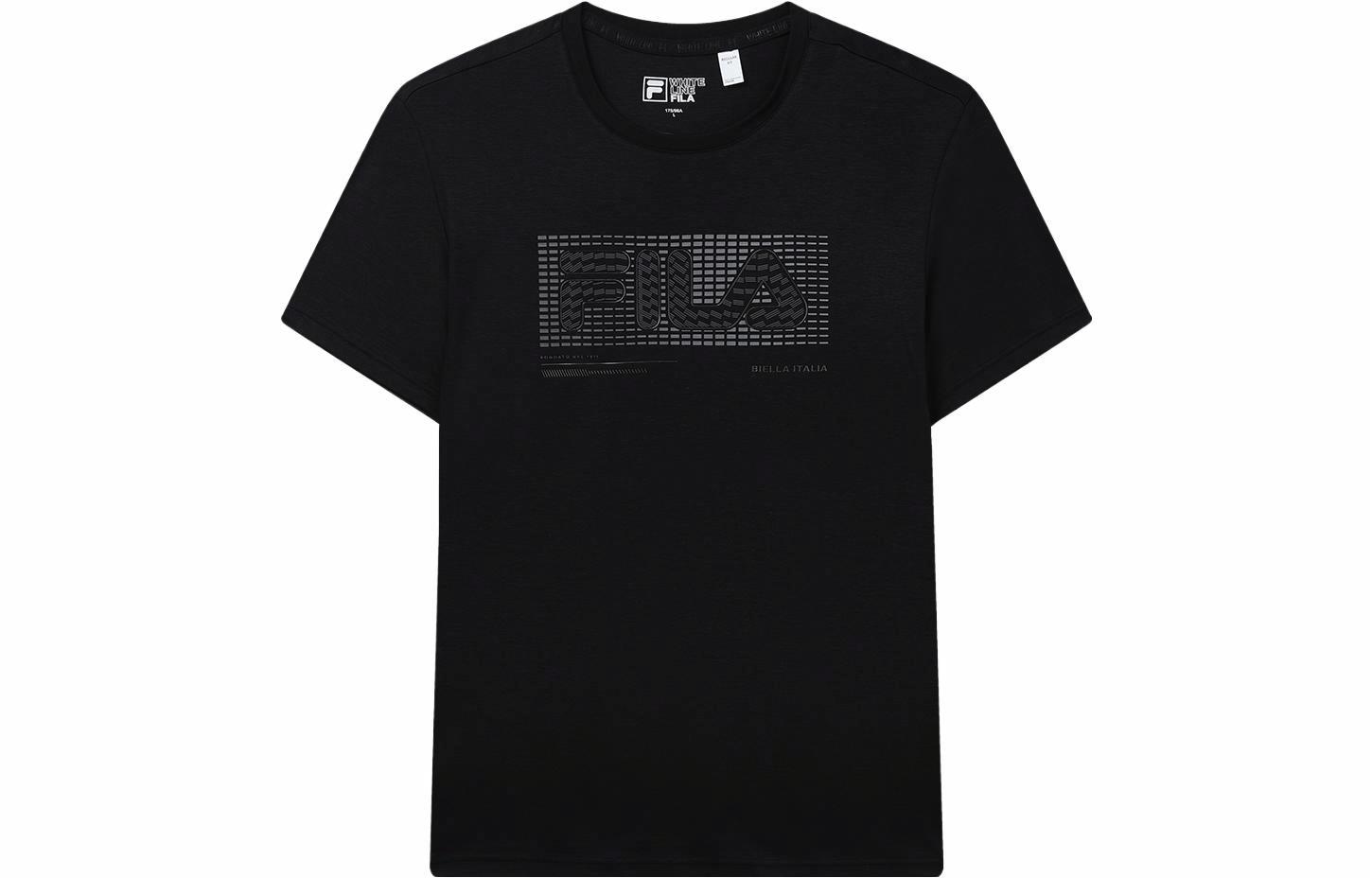 Мужская футболка Fila Brand Logo (черная)