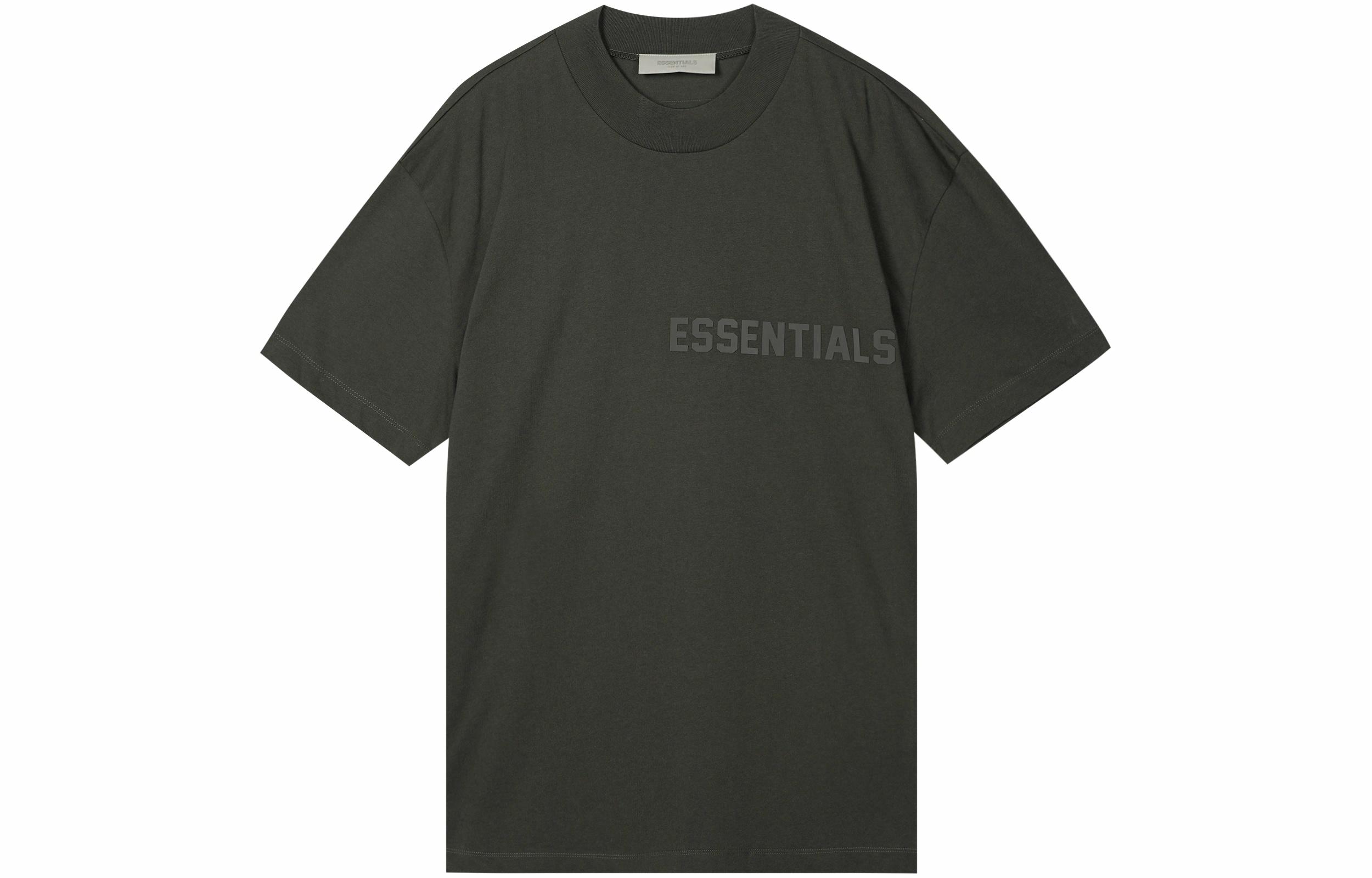 Мужская футболка Fear of God Essentials SS23 S S Tee (/ дымчато-черная)
