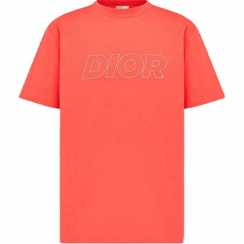 Мужская футболка Dior DIOR SS22 T (оранжевая)