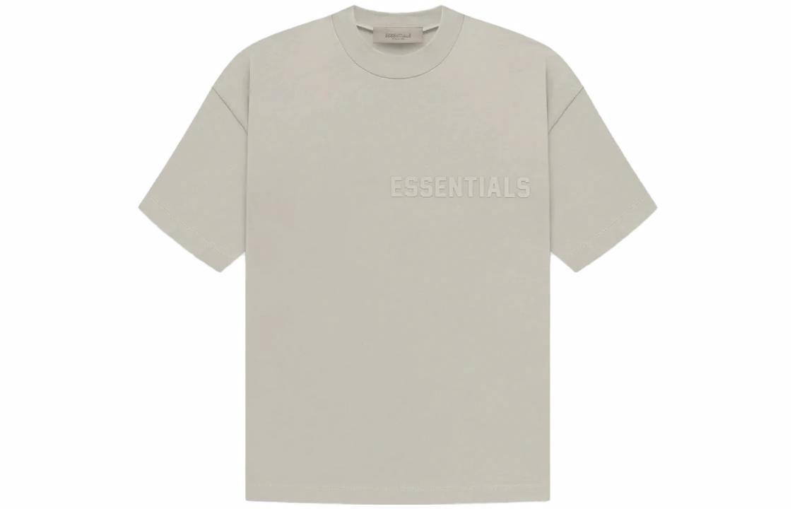 Мужская футболка Fear of God Essentials FOG-SS23-059 (серая)