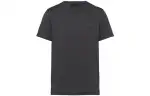PRADA T Shirts Men's Black Gray Color Crew Neck Moderate Straight Fit