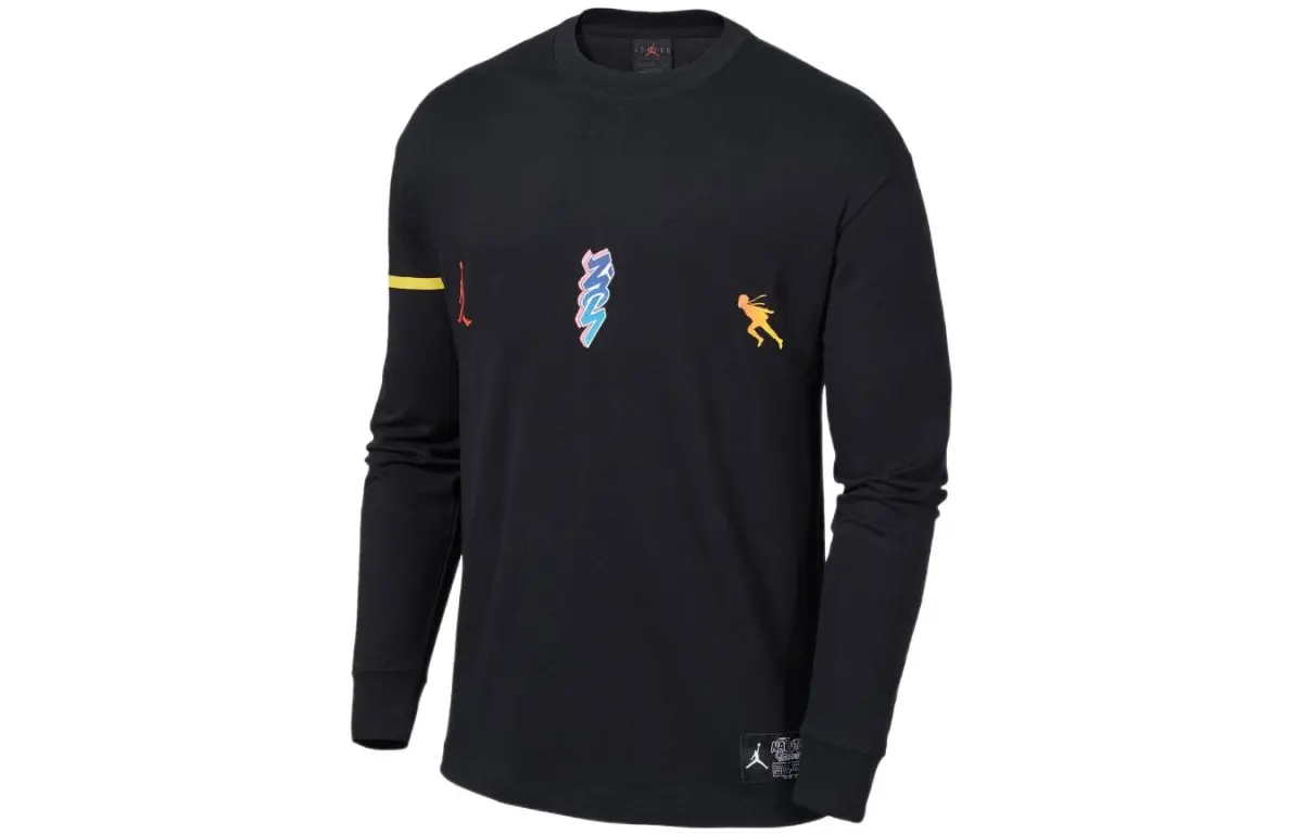 Jordan X Zion X Naruto L/S T Shirt Asia Sizing