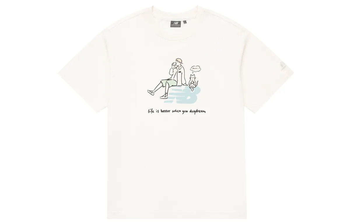 New Balance x PK LIANMINGKUANXILIE T Shirt Unisex White