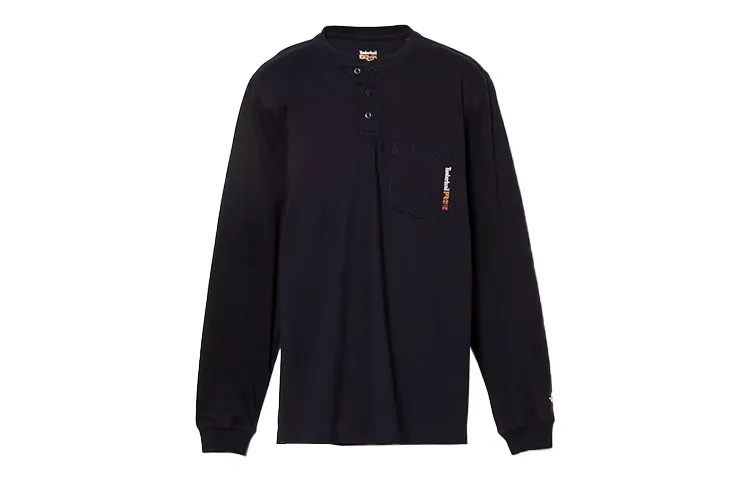 Timberland T Shirts Men's Dark Blue Crew Neck Moderate Straight Fit